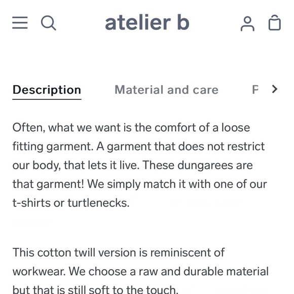 Atelier B Cotton Overalls - Picture 6 of 11